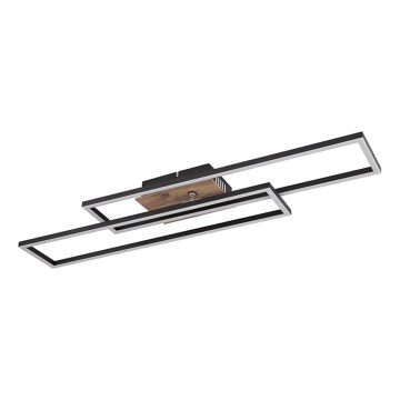 Globo - LED Stropna svjetiljka LED/30W/230V 3000K 60x80 cm crna