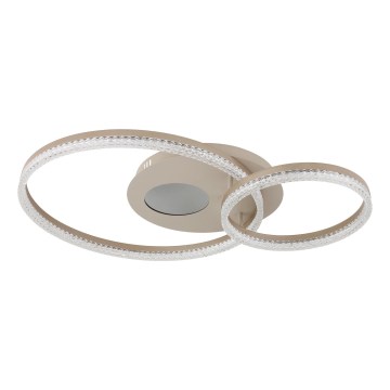 Globo - LED stropna svjetiljka LED/30W/230V 3000K 70x50 cm bež