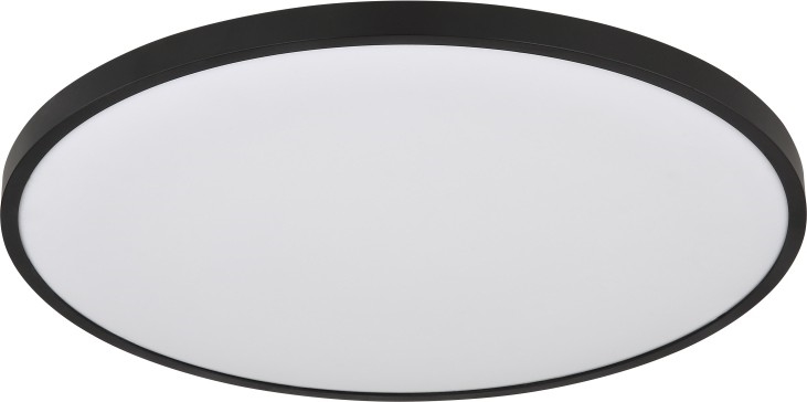 Globo - LED Stropna svjetiljka LED/32W/230V 4000K pr. 40 cm crna