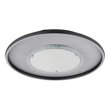 Globo - LED stropna svjetiljka LED/40W/230V 3000/4000/6000K, promjer 51,5 cm, crna