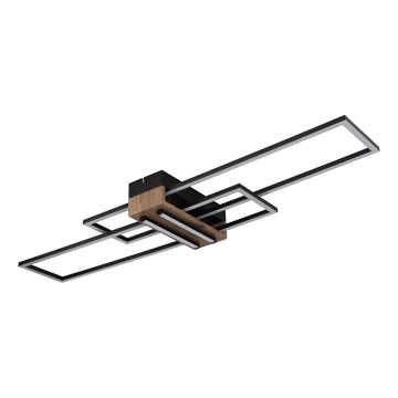 Globo - LED Stropna svjetiljka LED/40W/230V 3000K 25x100 cm crna