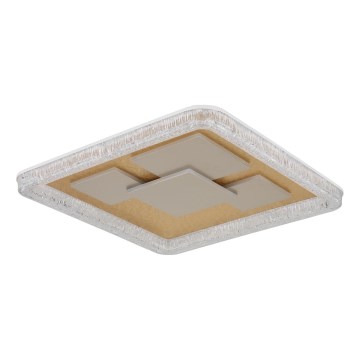 Globo - LED stropna svjetiljka LED/40W/230V 3000K 48,8x48,8 cm zlatna