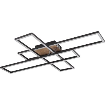 Globo - LED Stropna svjetiljka LED/40W/230V 3000K 60x80 cm crna