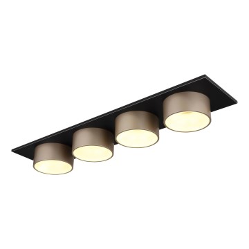 Globo - LED stropna svjetiljka LED/40W/230V 3000K 86x20 cm mesing