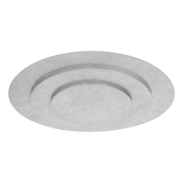 Globo - LED stropna svjetiljka LED/40W/230V 3000K Ø 49 cm srebrna