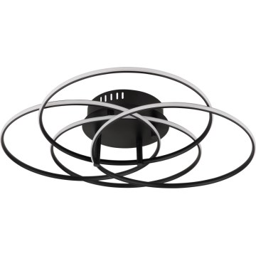 Globo - LED Stropna svjetiljka LED/55W/230V 4000K pr. 51,5 cm crna