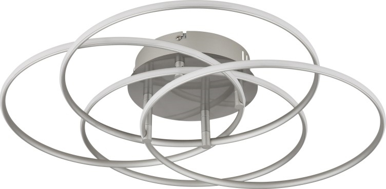 Globo - LED Stropna svjetiljka LED/55W/230V 4000K pr. 51,5 cm mat krom