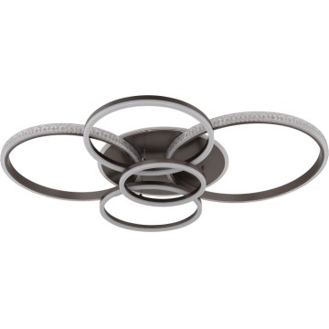 Globo - LED Stropna svjetiljka LED/70W/230V 3000K 88x110 cm antracit