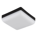 Globo - LED Stropna svjetiljka LED/8W/230V 4000K 12x12 cm crna