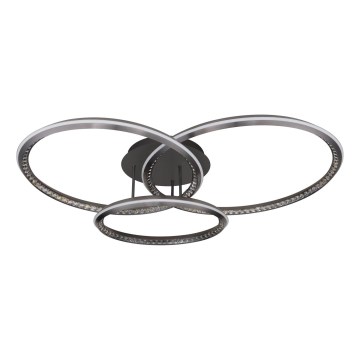 Globo - LED stropna svjetiljka s mogućnošću prigušivanja LED/72W/230V 2700-6000K 109,5x80,5 cm + daljinski upravljač