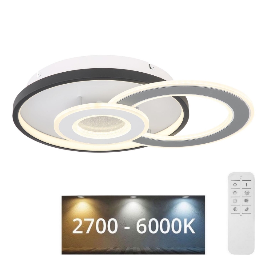 Globo - LED stropna svjetiljka s prigušivanjem LED/36W/230V 2700-6000K + daljinski upravljač