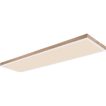 Globo - LED stropna svjetiljka s prigušivanjem LED/36W/230V 2700-6500K + daljinski upravljač smeđa/bijela