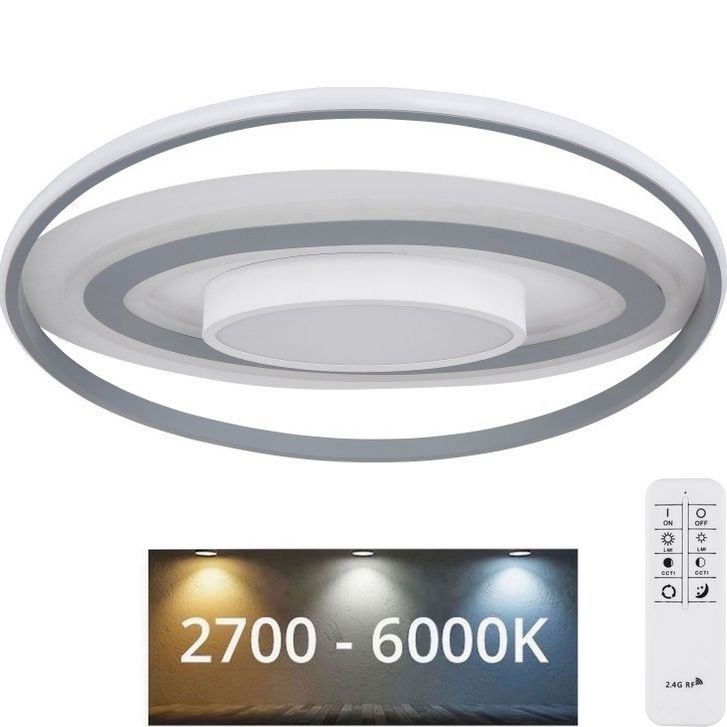 Globo - LED stropna svjetiljka s prigušivanjem LED/60W/230V 3000-6000K + daljinski upravljač