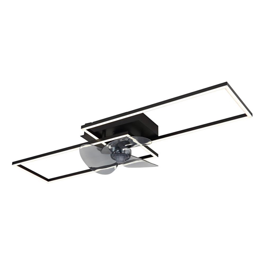 Globo - LED stropna svjetiljka s ventilatorom, s mogućnošću prigušivanja LED/38W/230V 3000-6500K + daljinski upravljač