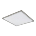 Globo - LED stropna svjetiljka za kupaonicu s mogućnošću prigušivanja LED/18W/230V 29,4x29,4 cm IP44 mat krom