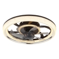 Globo - LED stropni ventilator s prigušivanjem svjetla LED/30W/230V 2700-6000K + daljinski upravljač
