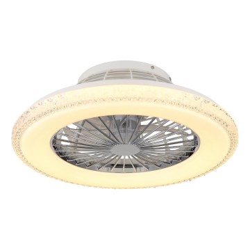 Globo - LED stropni ventilator s prigušivanjem svjetla LED/40W/230V 3000-6500K + daljinski upravljač