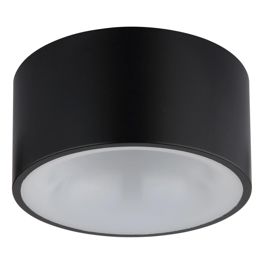 Globo - LED stropno svjetlo LED/12W/230V 3000K Ø 15 cm crna