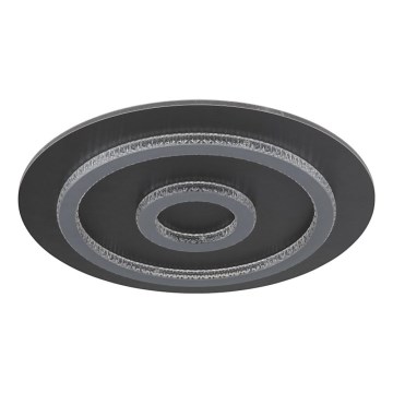 Globo - LED stropno svjetlo s prigušivanjem LED/40W/230V 3000-6500K promjer 45 cm antracit + daljinski upravljač