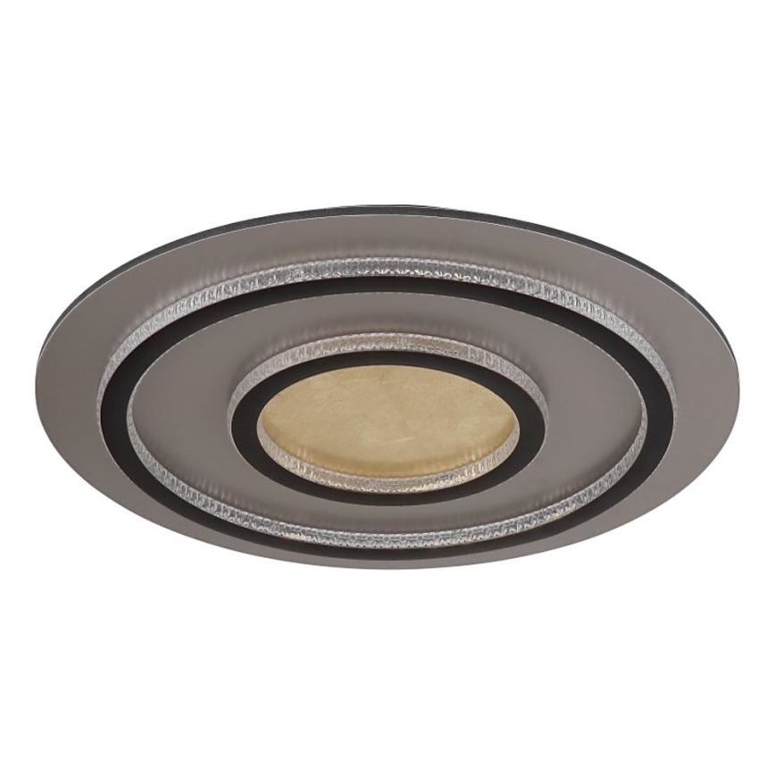 Globo - LED stropno svjetlo s prigušivanjem LED/60 W/230 V 3000–6500 K Ø 55 cm crno + daljinsko upravljanje