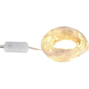 Globo - LED Traka 100xLED/0,06W/5V 10 m 8 funkcija