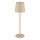 Globo - LED vanjska lampa s dodirnim upravljanjem, prigušiva, LED/3W/3,7V IP44 1800 mAh USB, bež