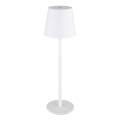 Globo - LED vanjska lampa s dodirnim upravljanjem, prigušiva, LED/3W/3,7V IP44 1800 mAh USB bijela