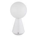 Globo - LED vanjska stolna lampa s dodirnim upravljanjem, prigušiva LED/1,5W/5V 3000/4500/6500K 1800 mAh IP41 bijela