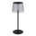 Globo - LED vanjska stolna lampa s dodirnim upravljanjem, prigušiva, LED/1,8W/5V IP44 1800 mAh crna/dimna