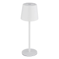 Globo - LED vanjska stolna lampa s dodirnim upravljanjem, prigušiva, LED/2W/5V, 3000/4000/6000K, 2200 mAh, IP44, bijela