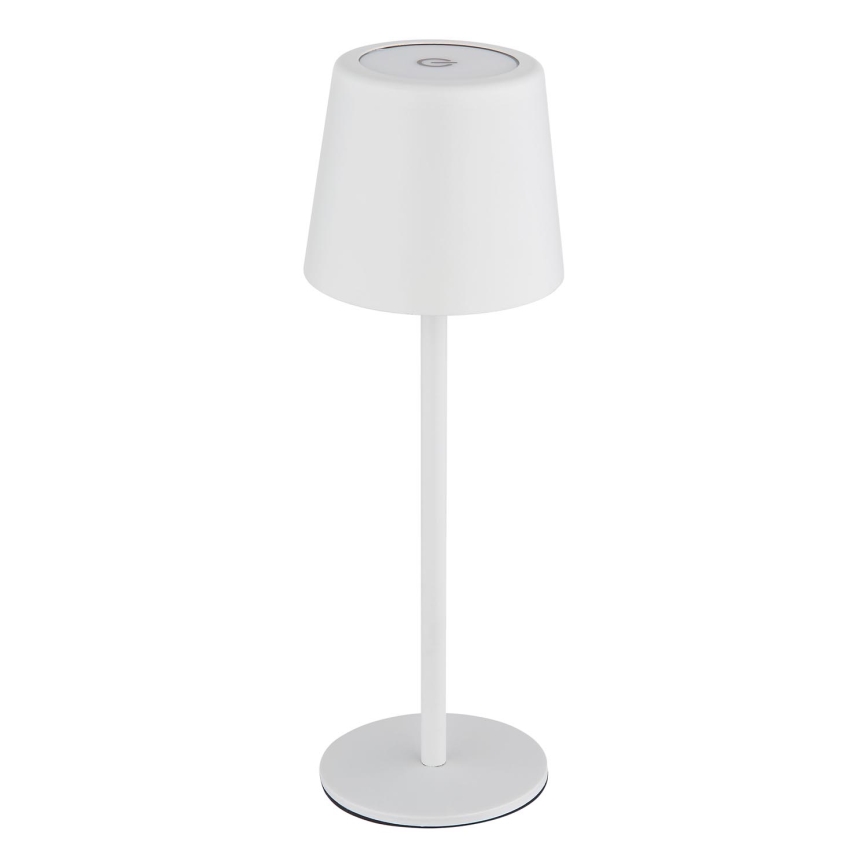 Globo - LED vanjska stolna lampa s dodirnim upravljanjem, prigušiva, LED/2W/5V, 3000/4000/6000K, 2200 mAh, IP44, bijela