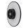 Globo - LED Vanjska zidna svjetiljka LED/15W/230V 3000/4000/6000K pr. 25,2 cm IP44 crna
