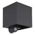 Globo - LED vanjska zidna svjetiljka sa senzorom 2xLED/3W/230V IP54