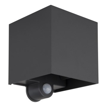 Globo - LED vanjska zidna svjetiljka sa senzorom 2xLED/3W/230V IP54