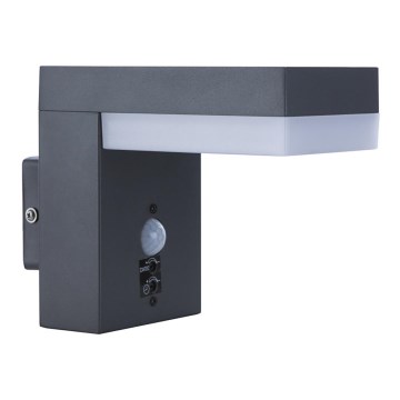 Globo - LED vanjsko zidno svjetlo sa senzorom LED/9,5W/230V IP44