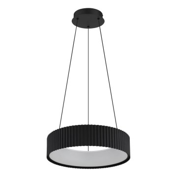 Globo - LED viseći luster na sajli LED/45W/230V 2700/4000/6000K, promjer 46 cm, crne boje