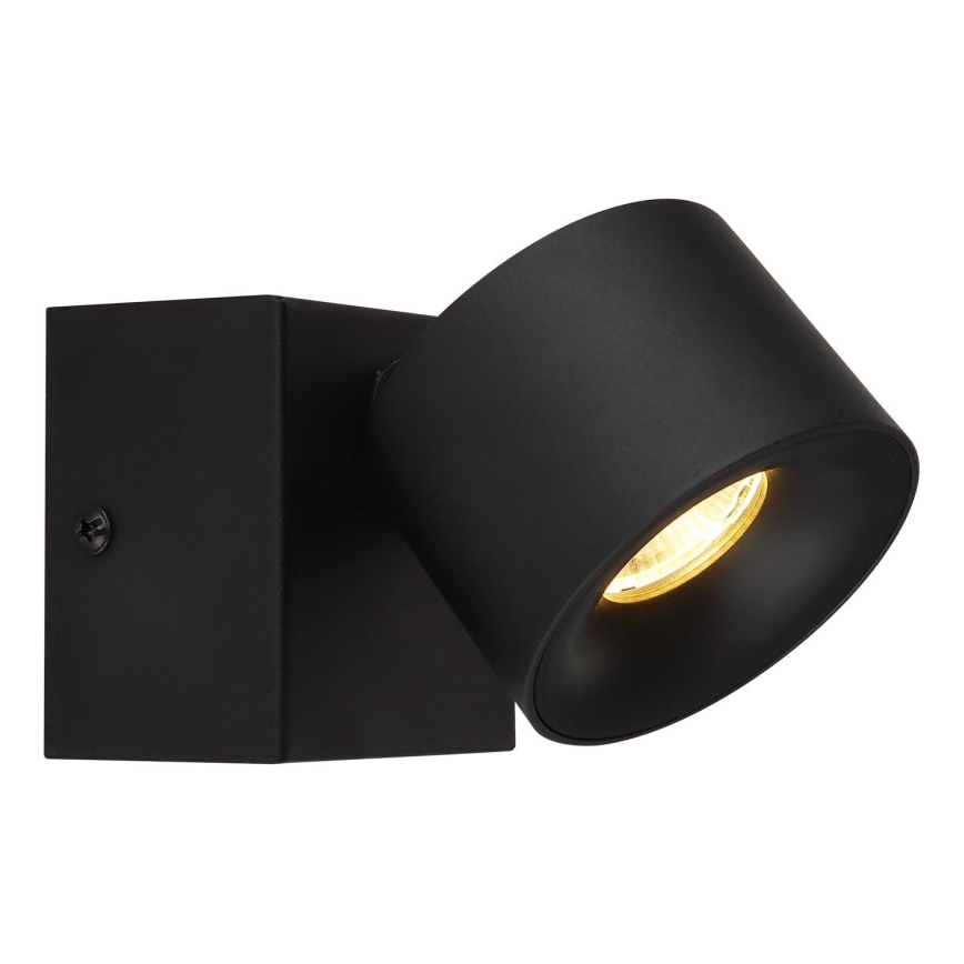 Globo - LED Zidna reflektorska svjetiljka LED/6W/230V crna