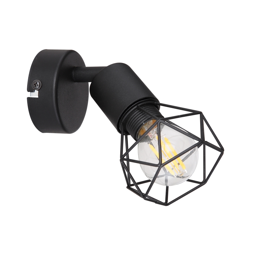 Globo - LED Zidna reflektorska svjetiljka 1xE14/6W/230V crna