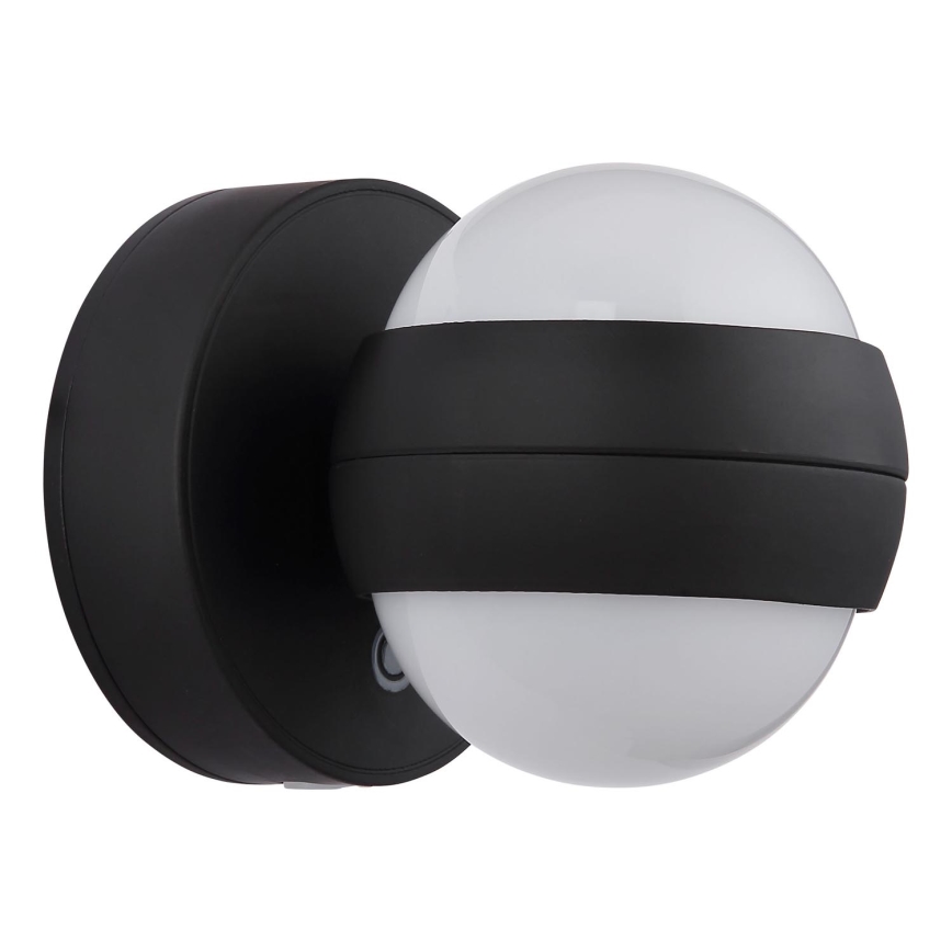 Globo - LED zidno svjetlo s dodirnim upravljačem, punjivo, prigušivo LED/1,4W/5V 1800 mAh crno