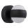 Globo - LED zidno svjetlo s dodirnim upravljačem, punjivo, prigušivo LED/1,4W/5V 1800 mAh crno