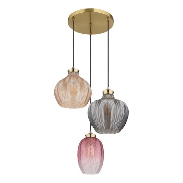 Globo - Luster na kablu 3xE27/60W/230V, promjer 45 cm