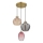 Globo - Luster na kablu 3xE27/60W/230V, promjer 45 cm