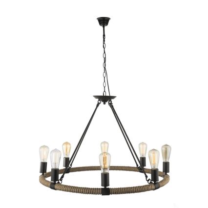 Globo - Luster na lancu 8xE27/60W/230V