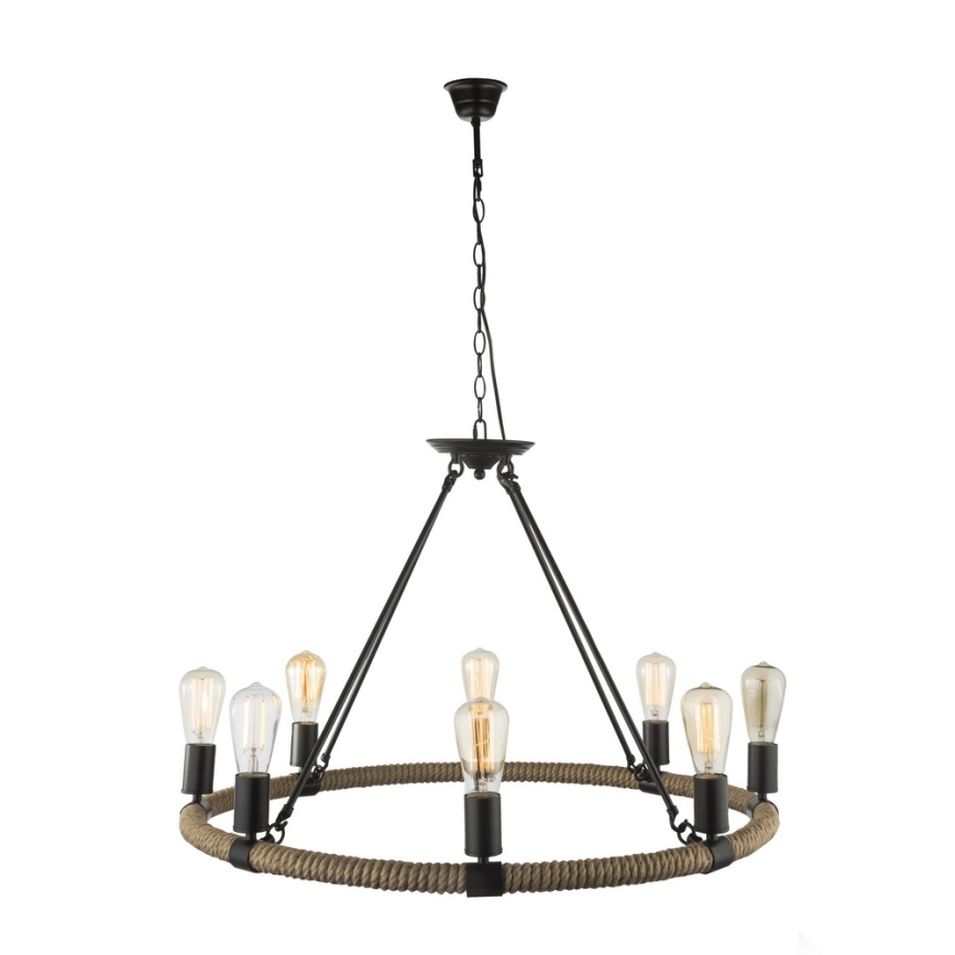 Globo - Luster na lancu 8xE27/60W/230V