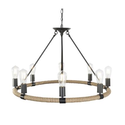 Globo - Luster na lancu 8xE27/60W/230V