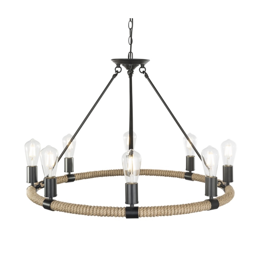 Globo - Luster na lancu 8xE27/60W/230V