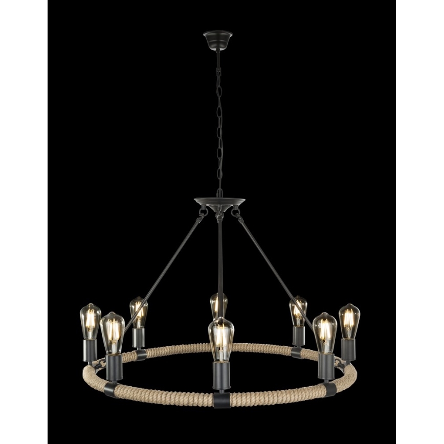 Globo - Luster na lancu 8xE27/60W/230V