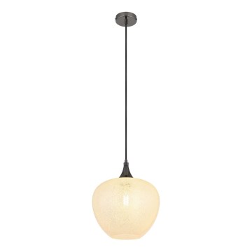 Globo - Luster na sajli 1xE27/40W/230V pr. 29 cm bijela/antracit