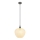 Globo - Luster na sajli 1xE27/40W/230V pr. 29 cm bijela/antracit