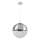 Globo - Luster na sajli 1xE27/40W/230V pr. 33 cm
